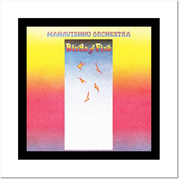 Mahavishnu Orchestra Birds Of Fire Album Cover Wall Art by Bone Perez